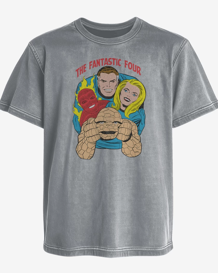 Polera desgastada Amigos Fantasticos
