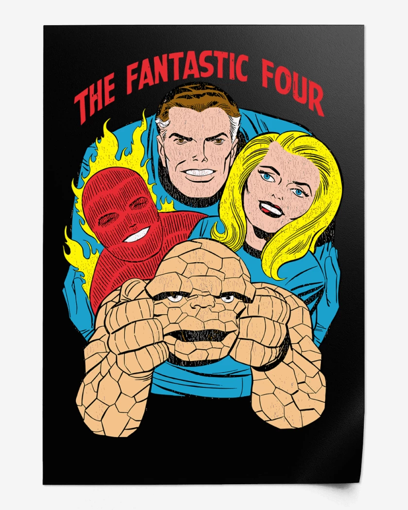 Print Amigos Fantasticos