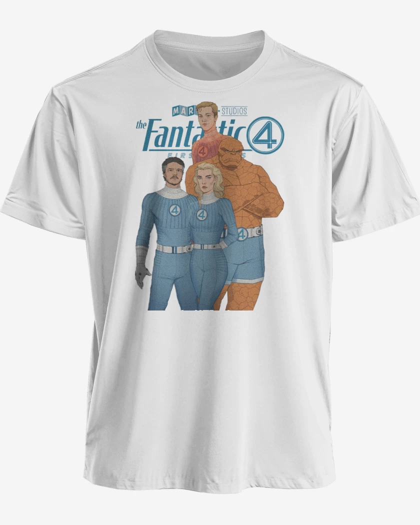 Polera premium Blanco de The Fantastic 4