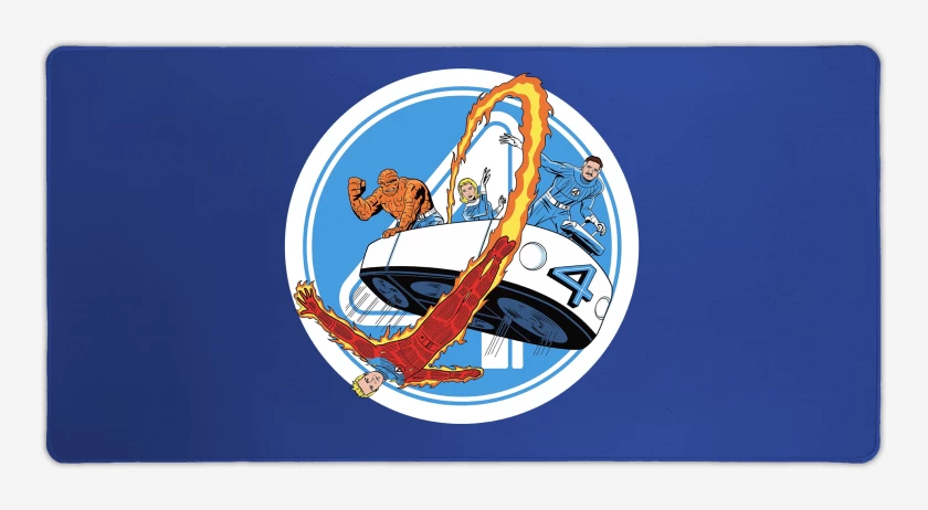 Mouse pad Gamer Los Fantasticos