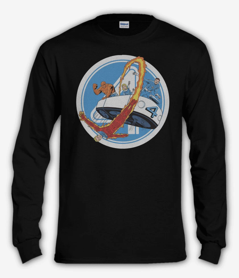 Polera manga larga Los Fantasticos