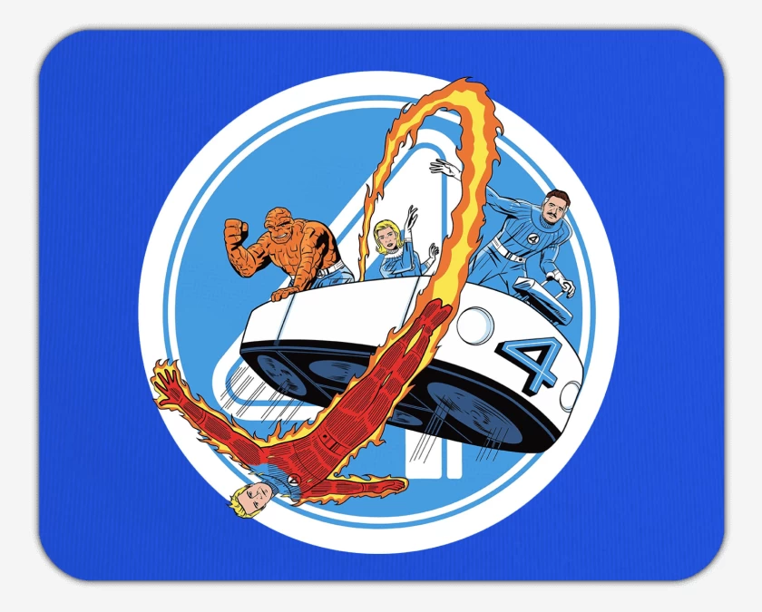 Mousepad Los Fantasticos