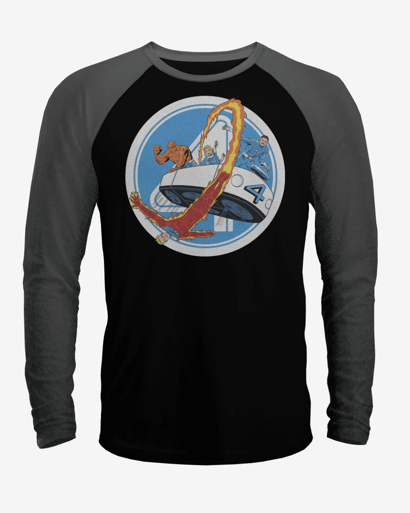 Polera Raglan Los Fantasticos