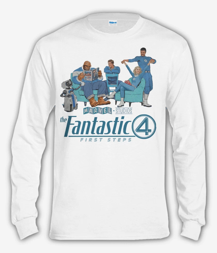 Polera manga larga Los Cuatro Fantasticos 