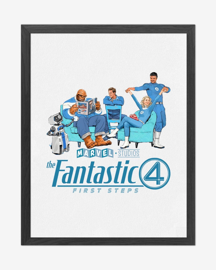 Cuadro decorativo Los Cuatro Fantasticos 