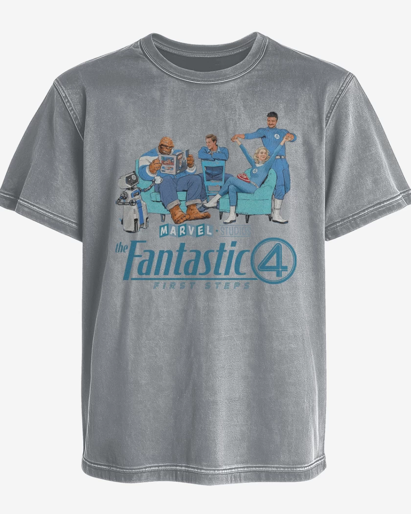 Polera desgastada Los Cuatro Fantasticos 