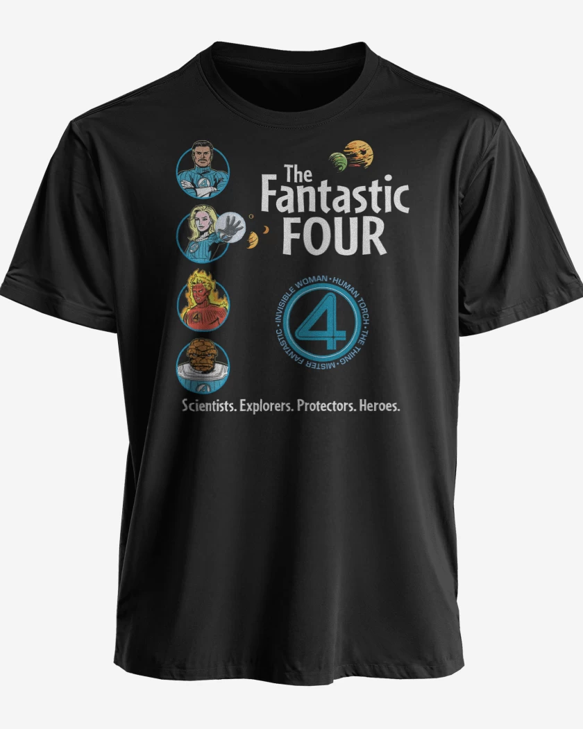 Polera Cientificos Exploradores Protectores Heroes