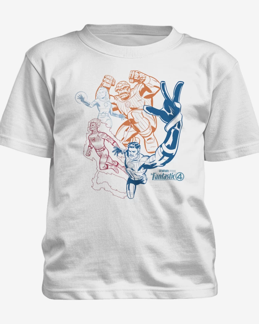 Polera de niño Los F4