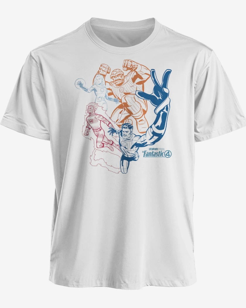 Polera premium Blanco de Los F4