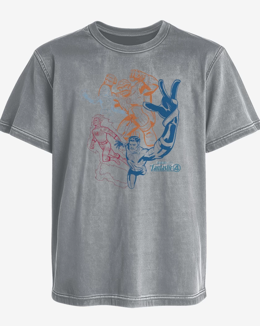 Polera desgastada Los F4