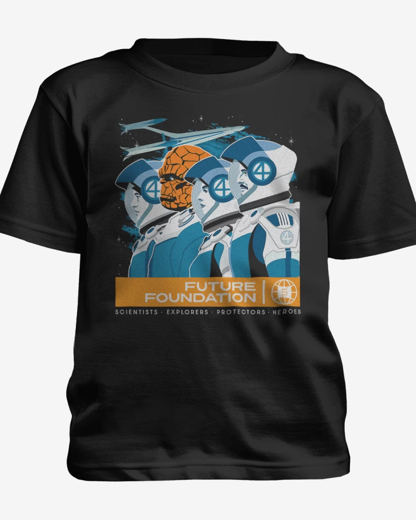 Polera de niño Negro de Future Foundation 