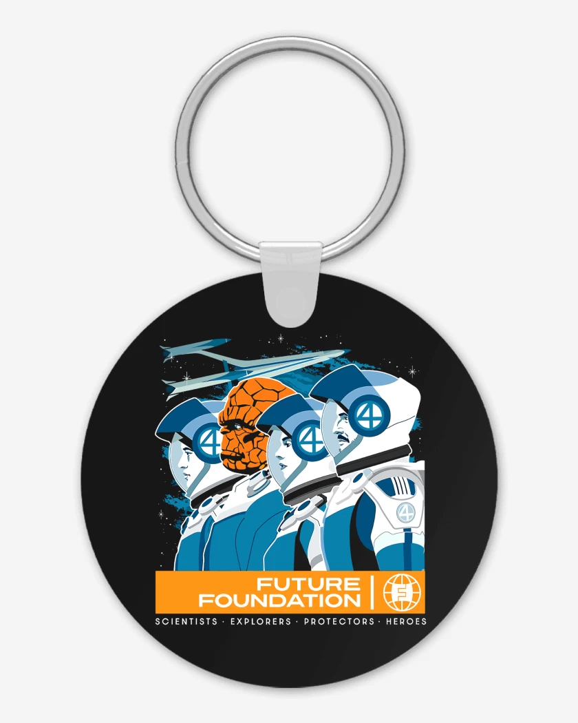 Llavero Negro de Future Foundation 