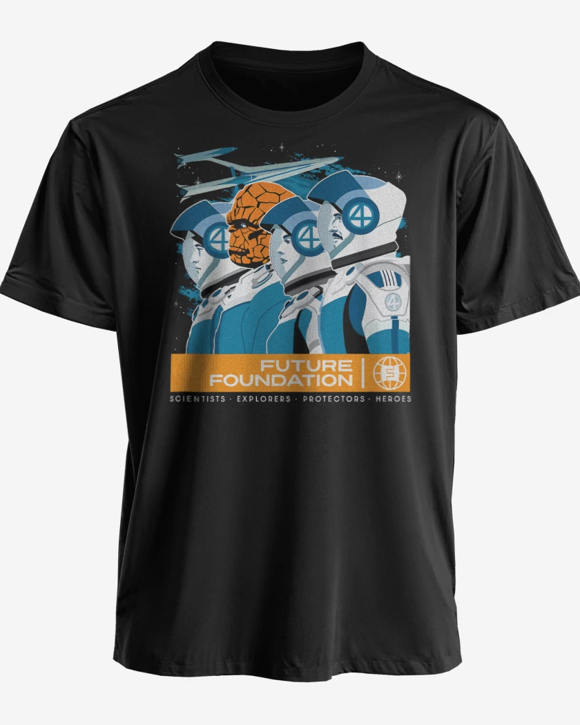 Polera premium Negro de Future Foundation 