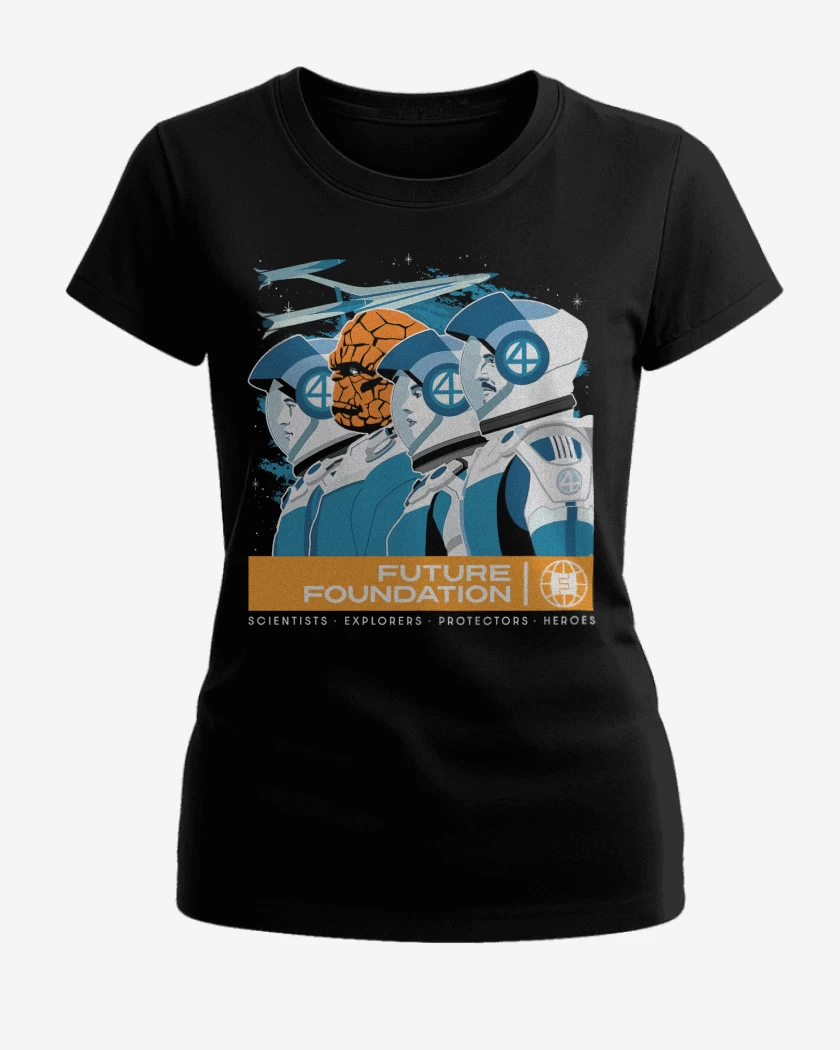 Polera de Mujer Negro de Future Foundation 