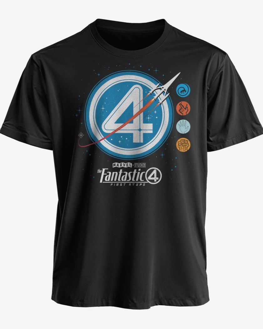 Polera Los Nuevos Cuatro Fantasticos