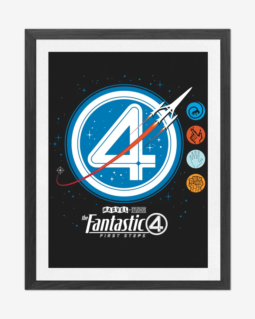 Cuadro decorativo Los Nuevos Cuatro Fantasticos