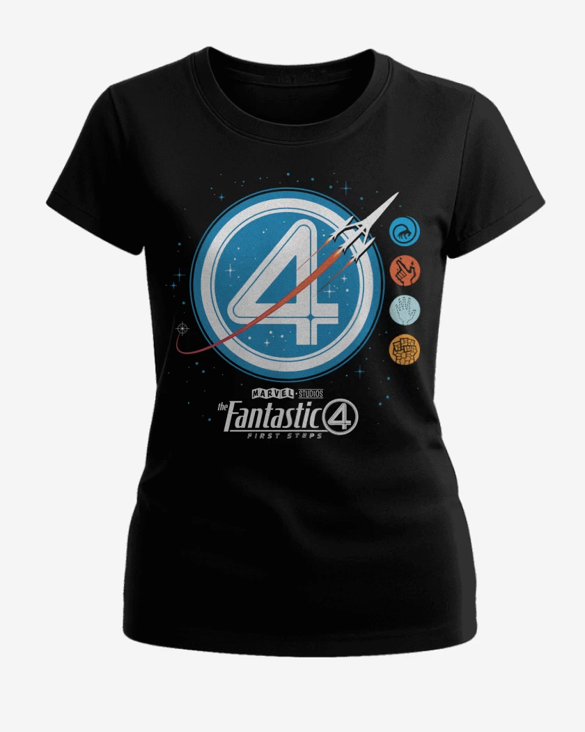 Polera de Mujer Los Nuevos Cuatro Fantasticos