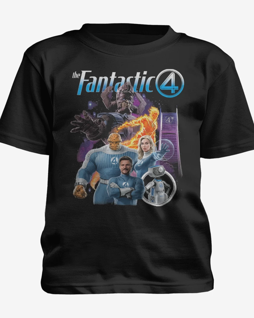 Polera de niño Cuatro Fantasticos & Galactus