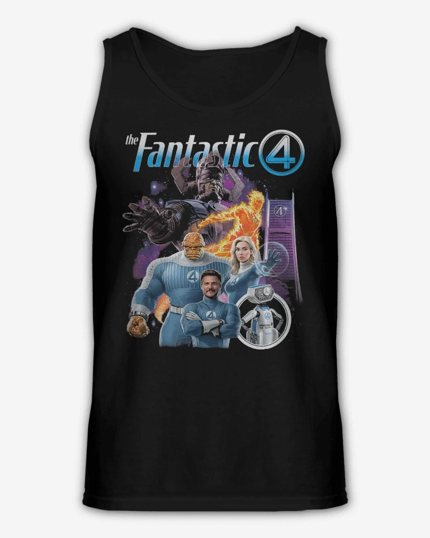 Sudadera Negro de Cuatro Fantasticos & Galactus