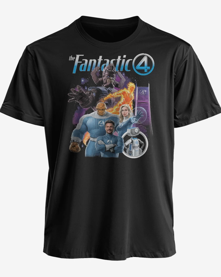 Polera Cuatro Fantasticos & Galactus