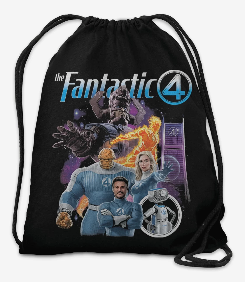 Mochila Cuatro Fantasticos & Galactus