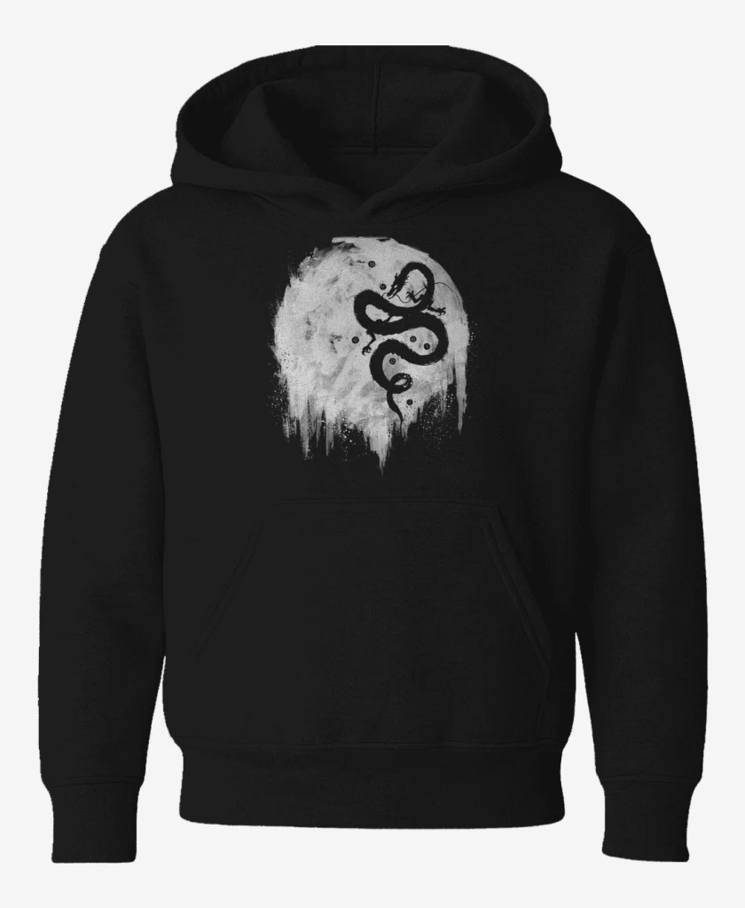 Poleron de niño Negro de Dragon DBZ