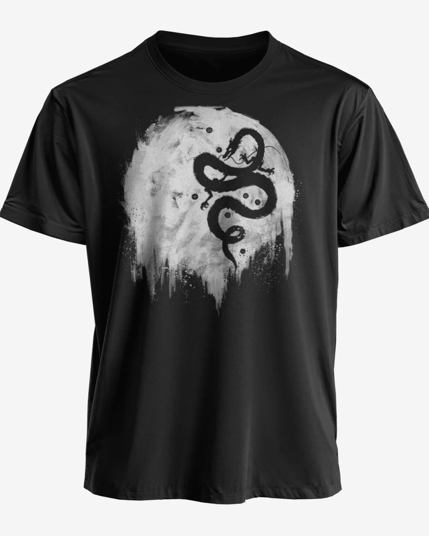 Polera premium Negro de Dragon DBZ