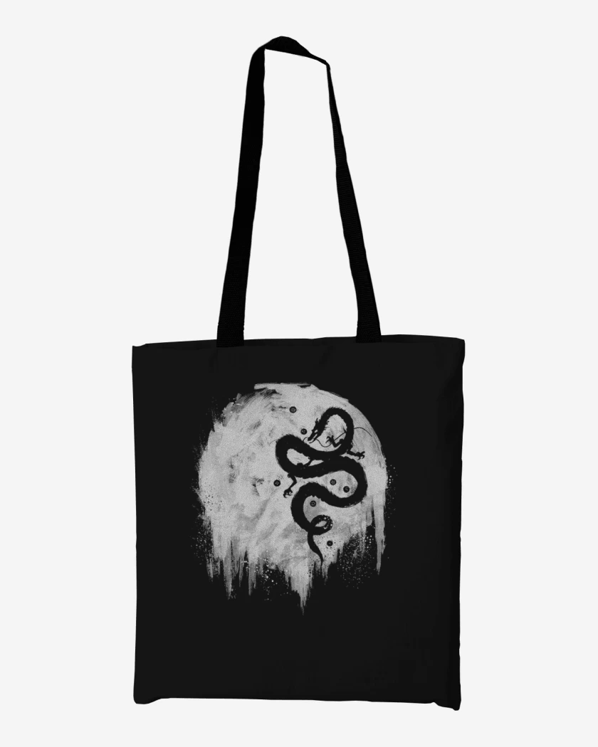 Totebag Negro de Dragon DBZ