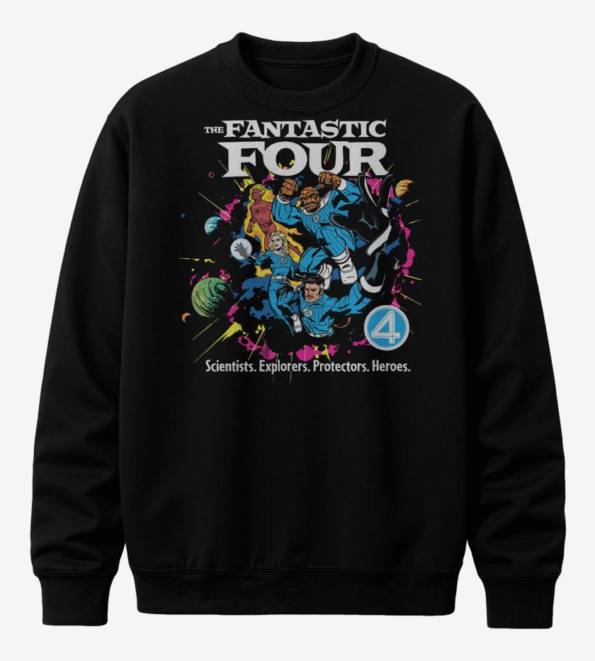 Poleron polo The Fantastic Four Comic