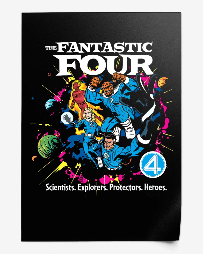 Print The Fantastic Four Comic