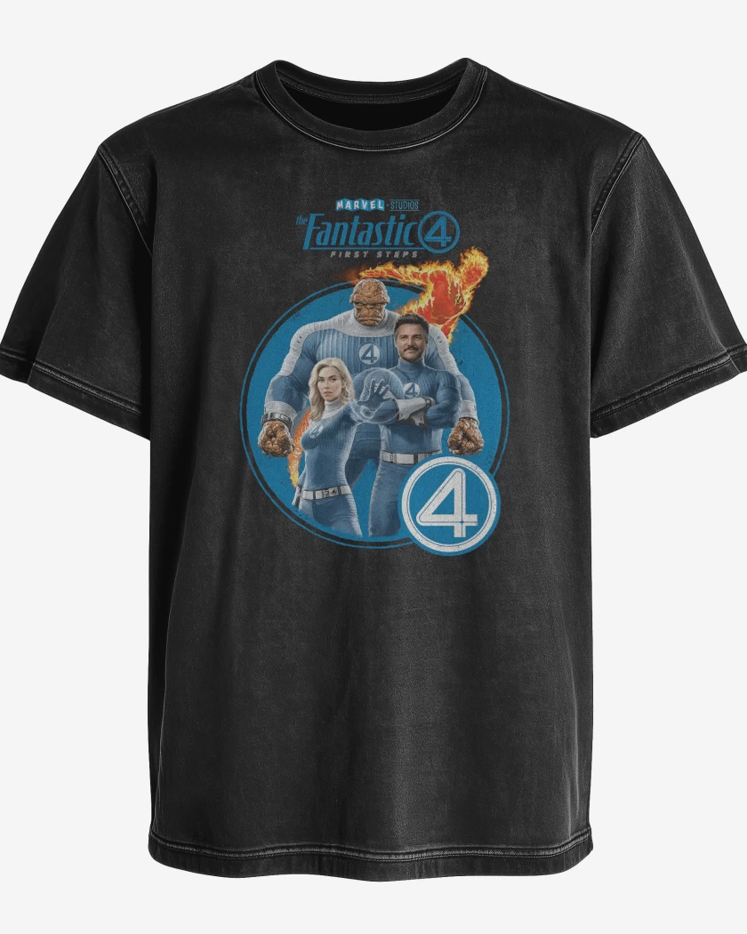 Polera desgastada Cuatro Fantasticos First Steps