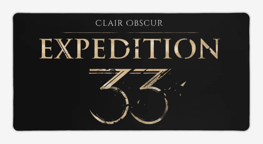 Mouse pad Gamer Clair Obscur Expedition 33 Logo