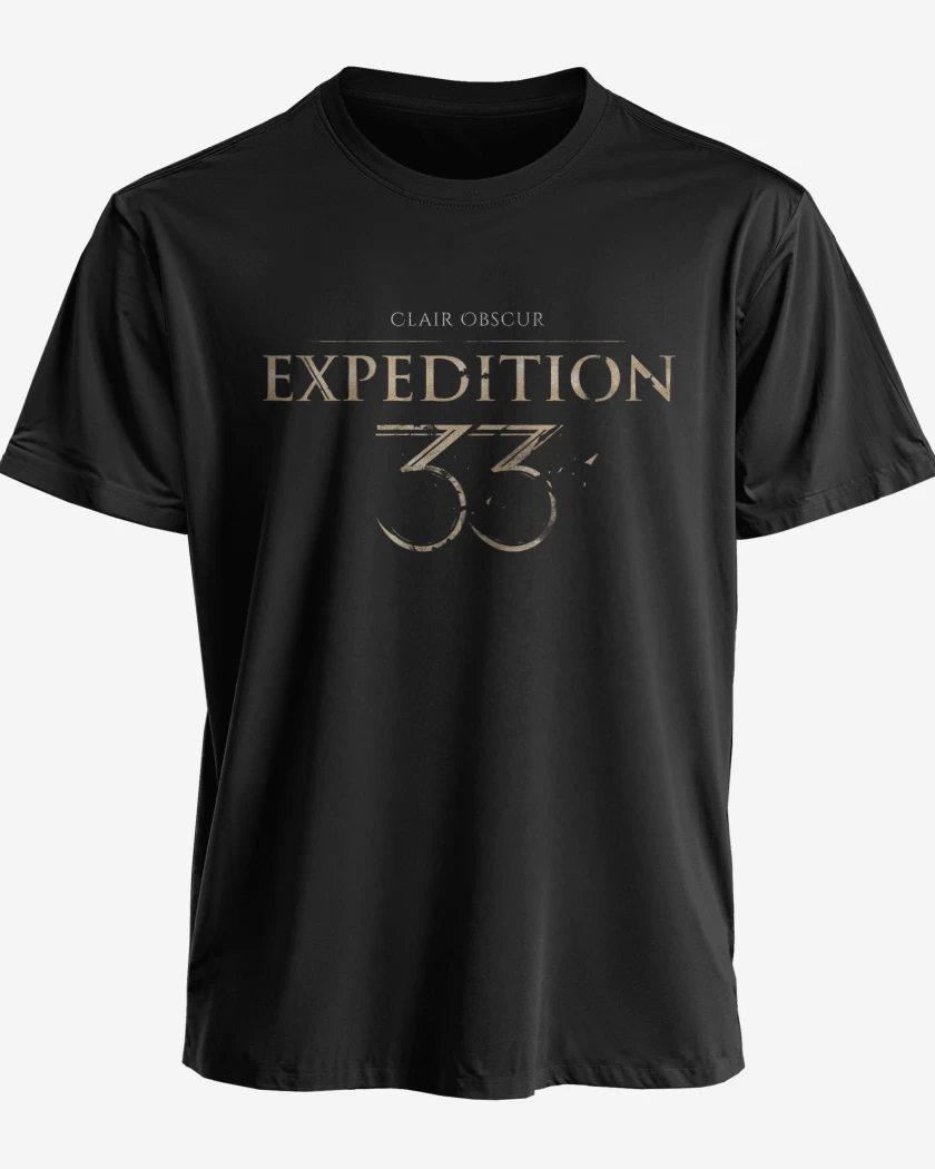 Polera Clair Obscur Expedition 33 Logo