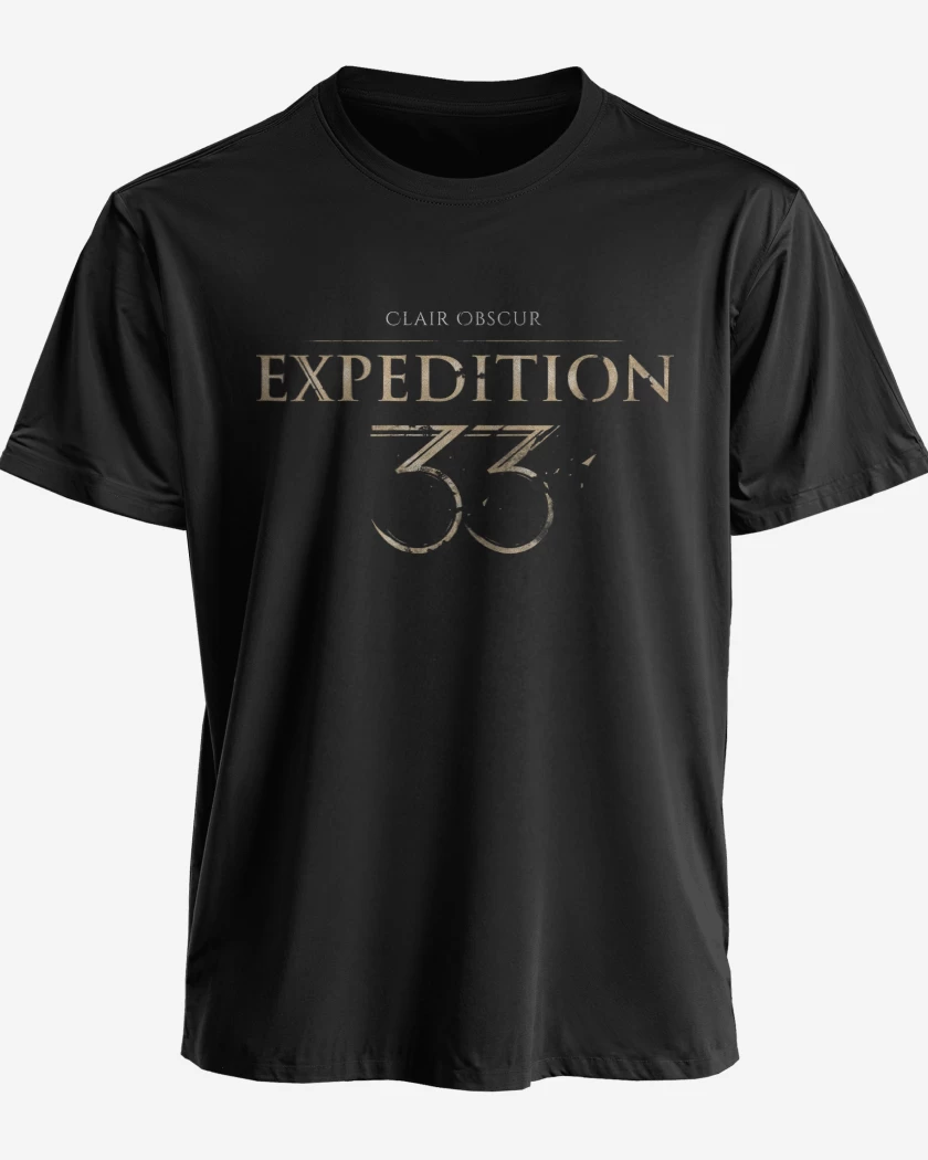 Polera premium Clair Obscur Expedition 33 Logo