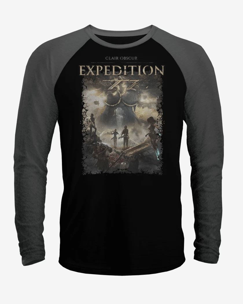 Polera Raglan Clair Obscur Expedition 33