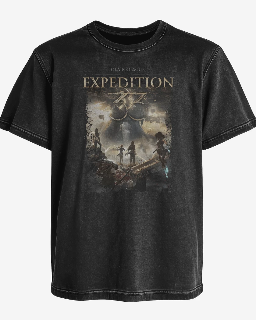 Polera desgastada Clair Obscur Expedition 33