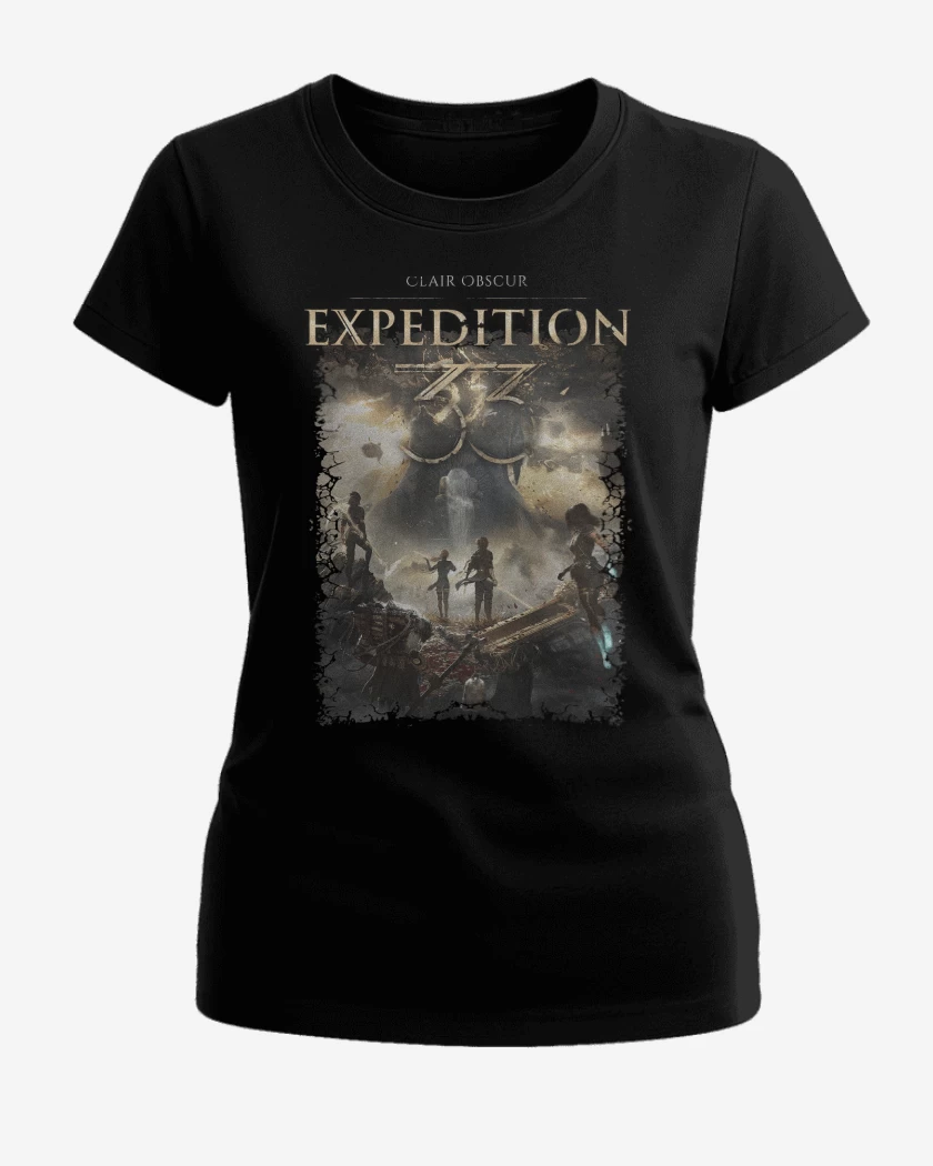 Polera de Mujer Negro de Clair Obscur Expedition 33