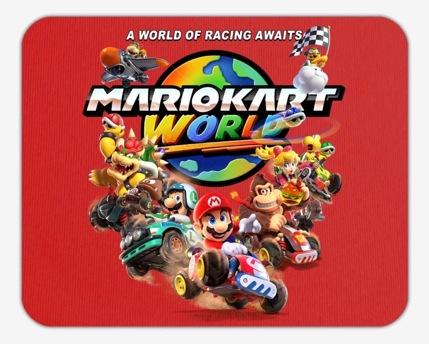 Mousepad Mario Kart World