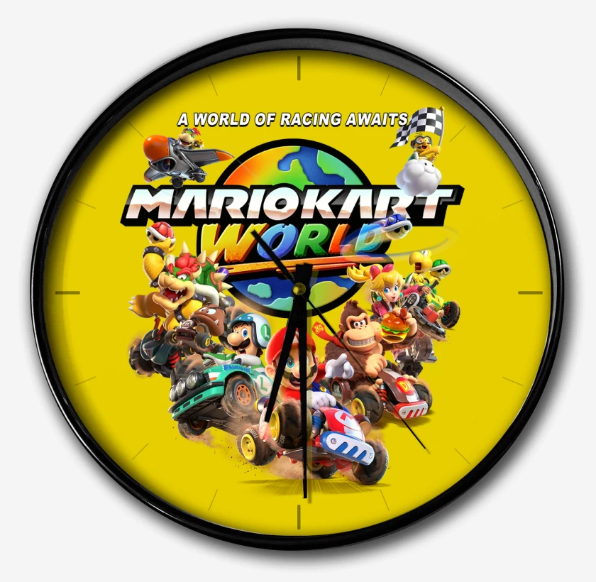 Reloj Mario Kart World