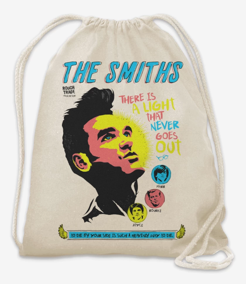 Mochila Blanco de The Smiths Comic