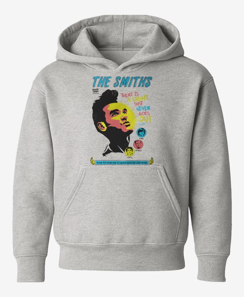 Poleron de niño Gris Melange de The Smiths Comic