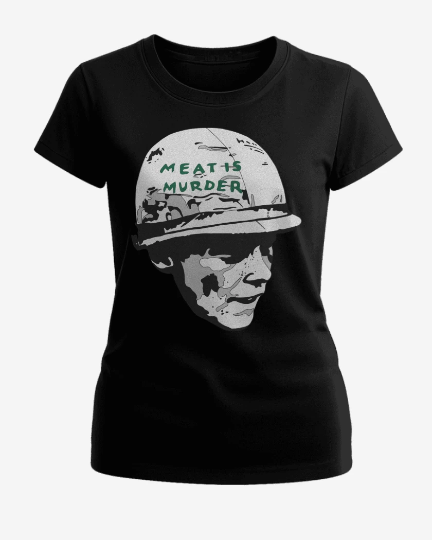 Polera de Mujer Negro de The Smiths Soldier