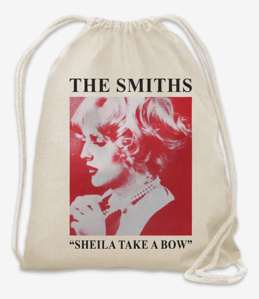 Mochila Blanco de The Smiths Sheila Take a Bow