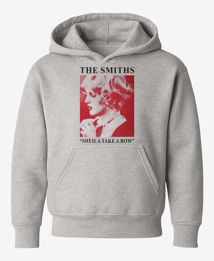 Poleron de niño Gris Melange de The Smiths Sheila Take a Bow