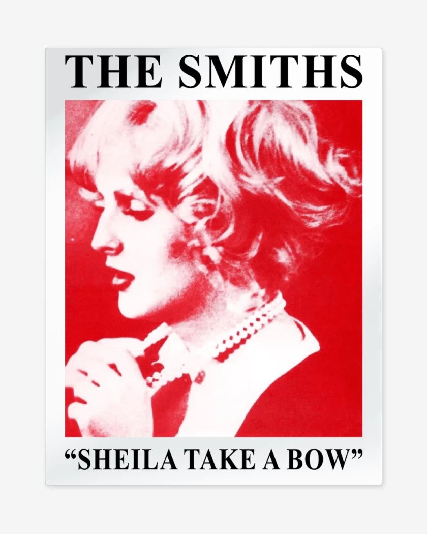 Print metalico The Smiths Sheila Take a Bow