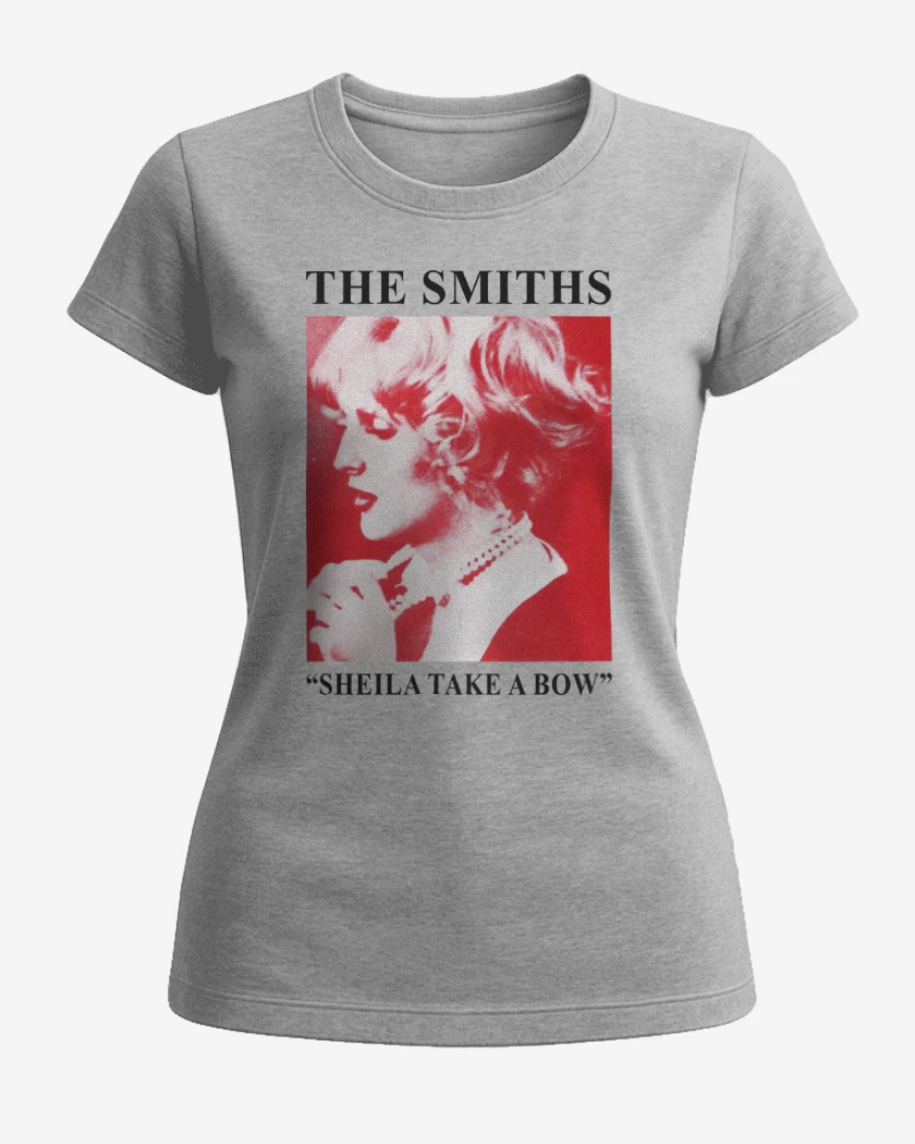 Polera de Mujer Gris Melange de The Smiths Sheila Take a Bow