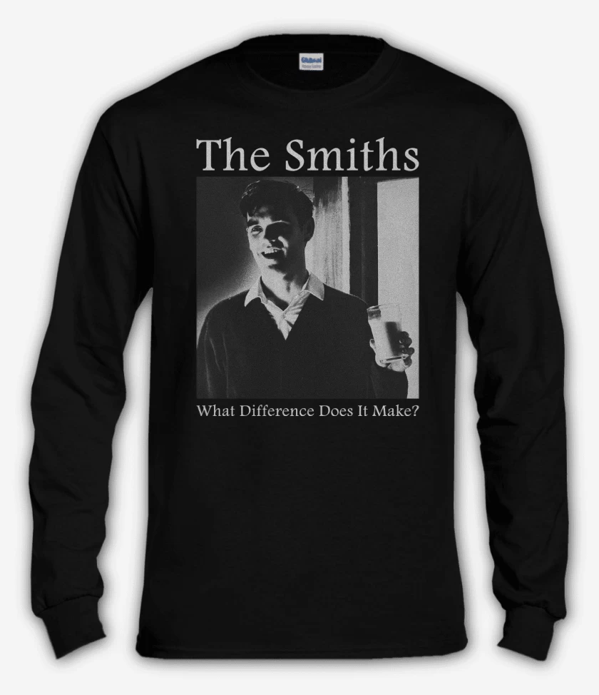 Polera manga larga Negro de The Smiths What Difference Does