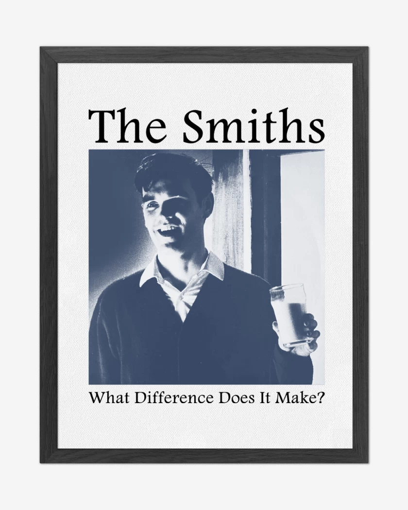 Cuadro decorativo The Smiths What Difference
