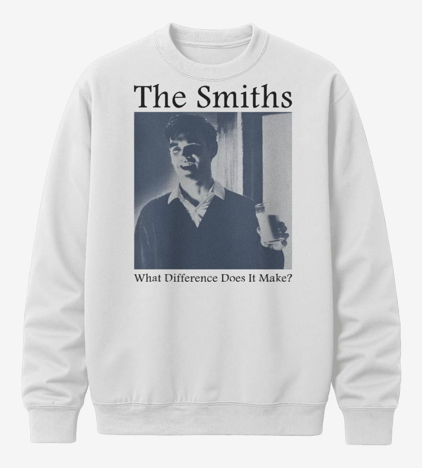 Poleron polo Blanco de The Smiths What Difference