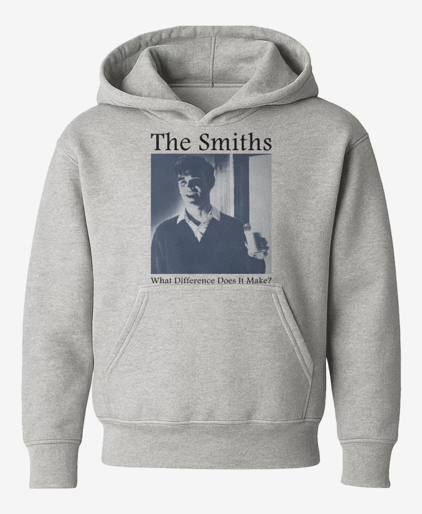 Poleron de niño Gris Melange de The Smiths What Difference